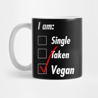 Single Taken Vegan Mug